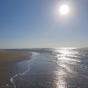 Texel 25 - Sonne auf Meer