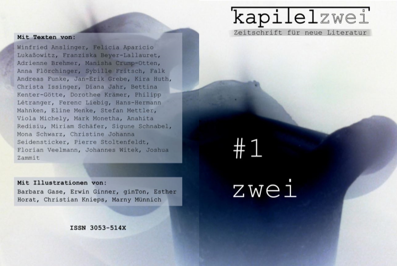 Kapitelzwei Ausgabe #1 Frontcover und Rückseite